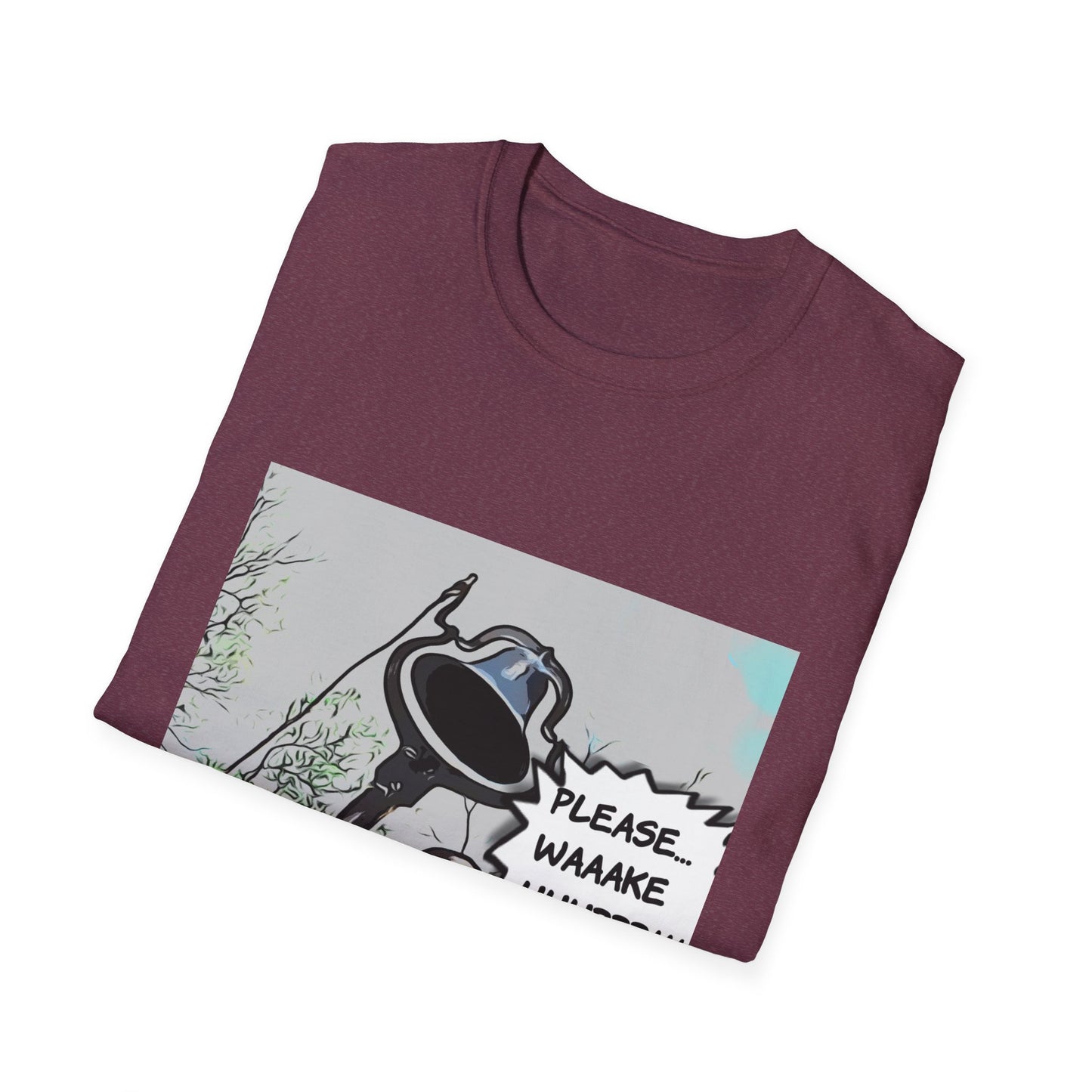 Unisex Softstyle 'Wake Up!!' T- Shirt