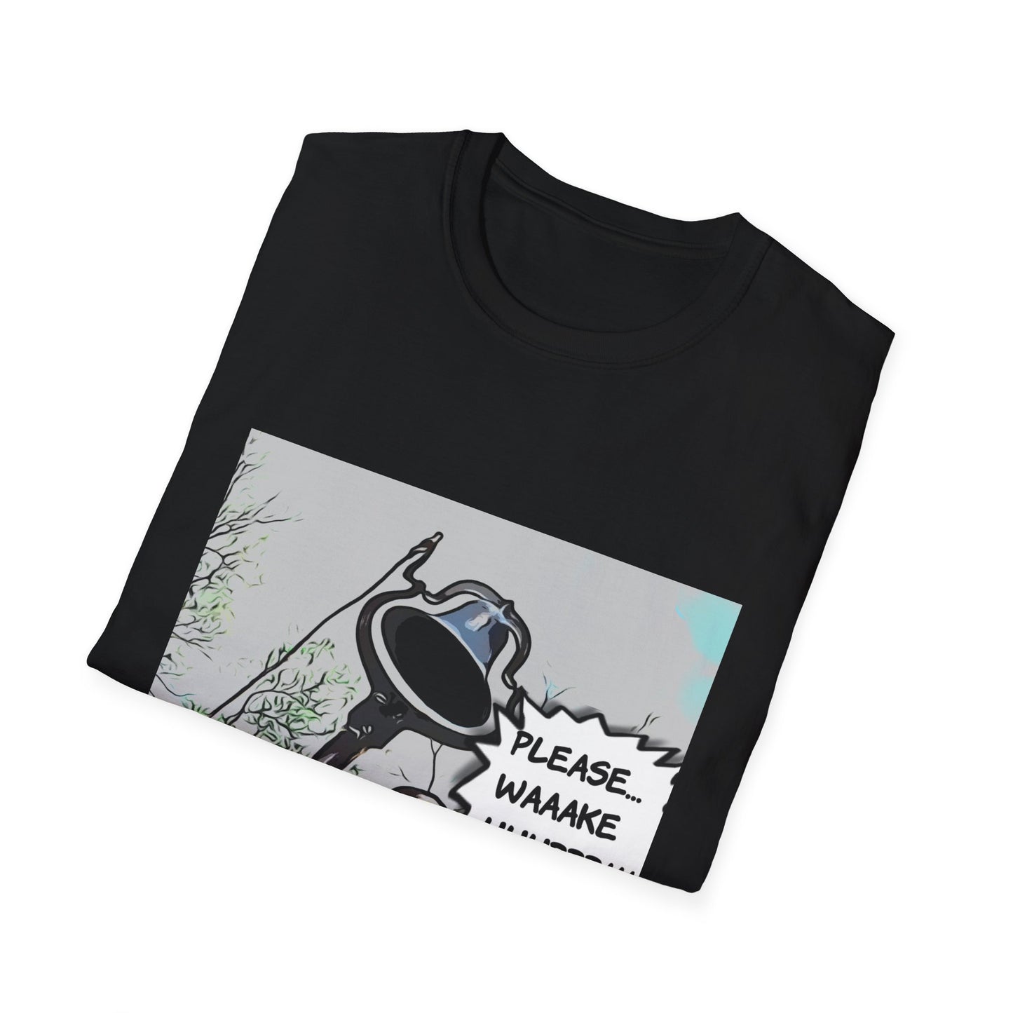 Unisex Softstyle 'Wake Up!!' T- Shirt