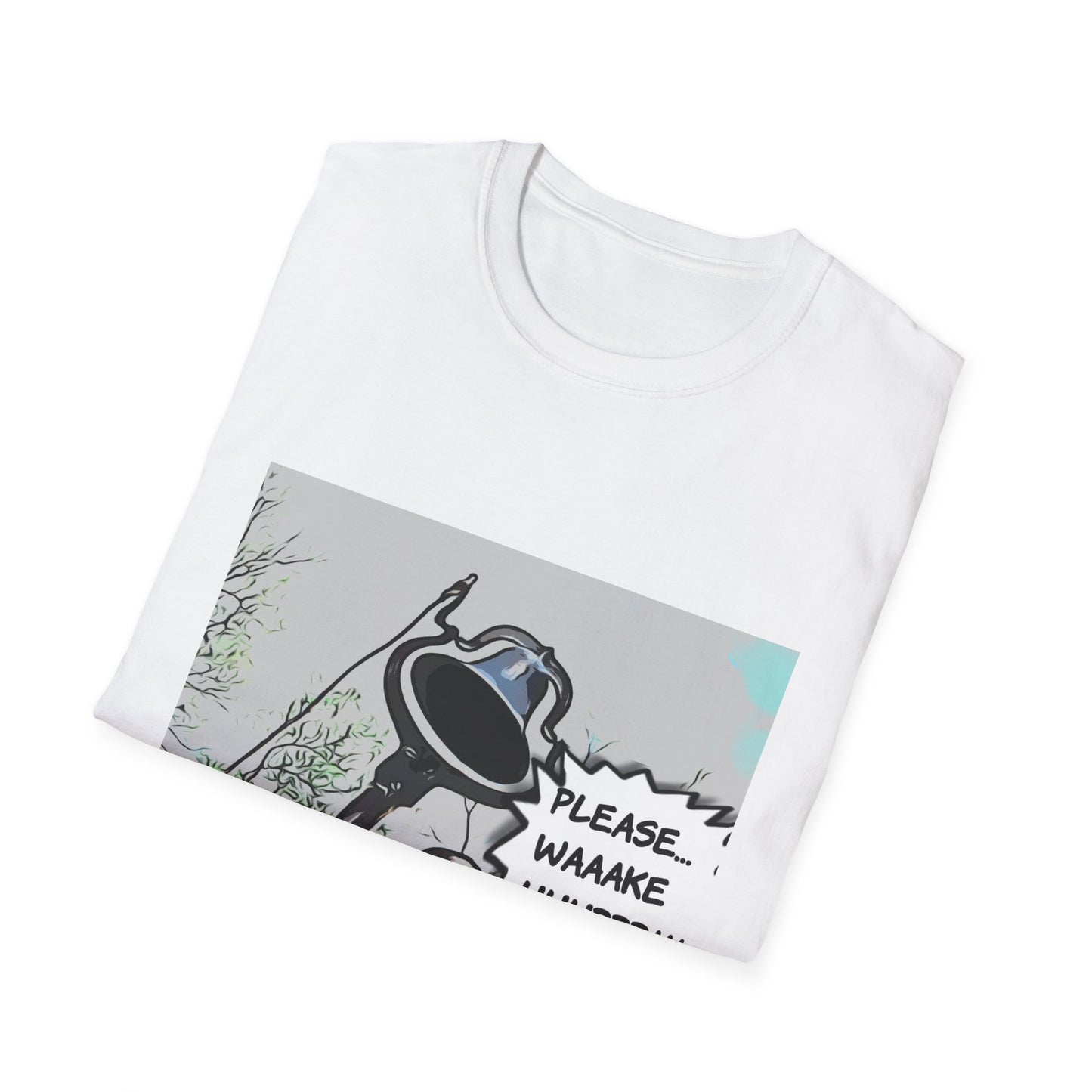 Unisex Softstyle 'Wake Up!!' T- Shirt